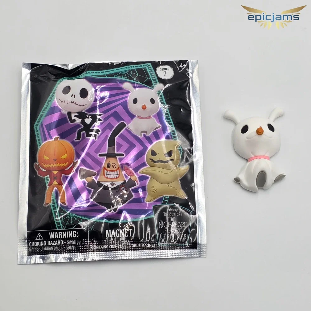 Disney The Nightmare Before Christmas Series 7 Blind Bag Figural Magnet - Zero